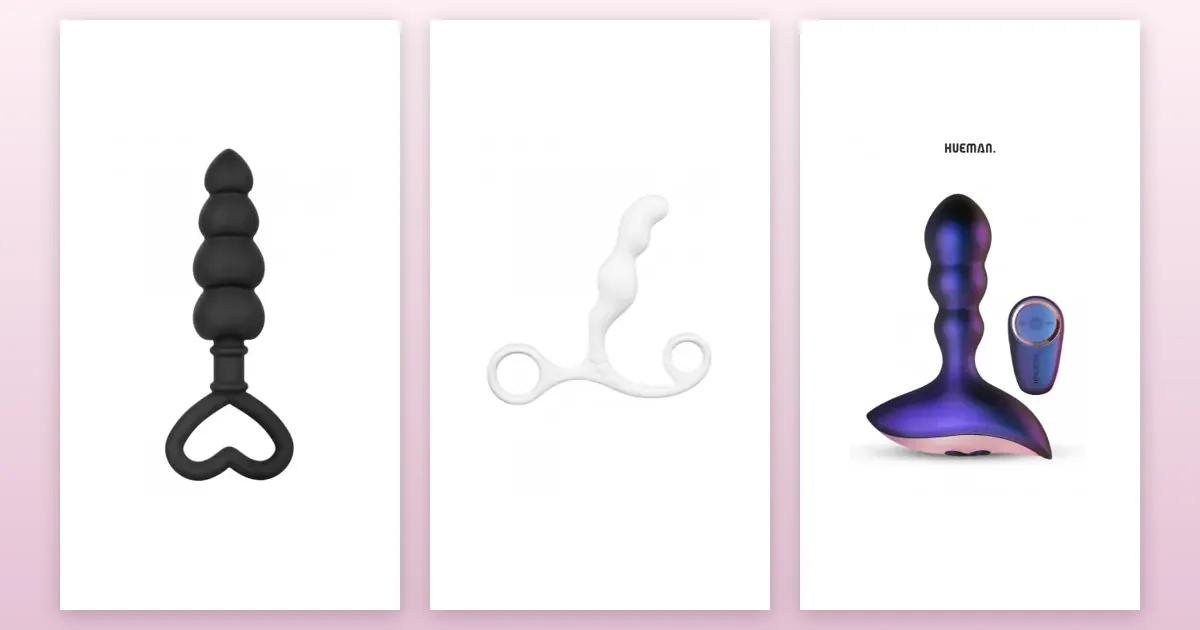 Plugs et stimulation prostatique : Plug anal Silicone Love Probe, Stimulateur anal P-Classic, Plug vibrant télécommandé Interstellar