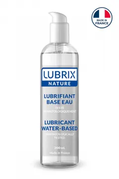 Lubrifiant Lubrix nature base eau 200 ml
