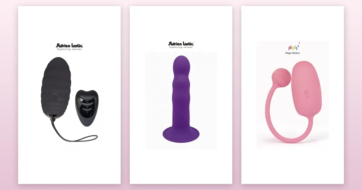 Produits cités dans le guide : Oeuf vibrant Ocean Breeze V2, Vibro double densité Hitsens 3, Entraineur personnel Kegel Coach